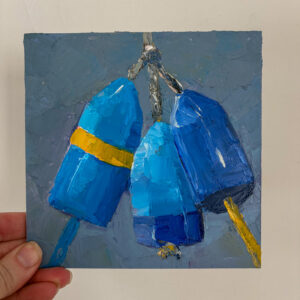 3 Blue Buoys